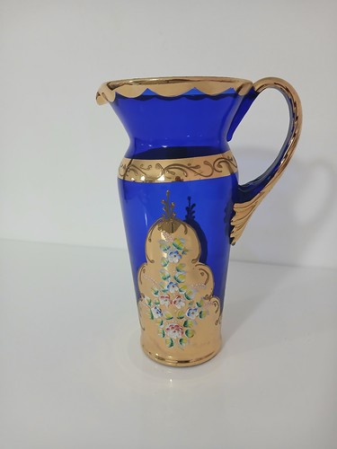 Antica brocca caraffa vetro - antica,