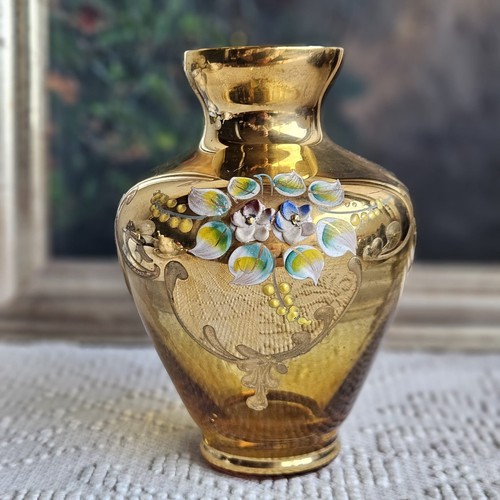 Murano vetro vaso vintage - , tre