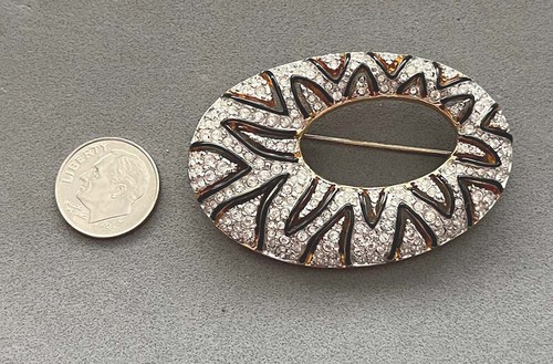 Spilla firmata swarovski - spilla,