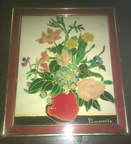 Quadri pittura vetro - su, "il