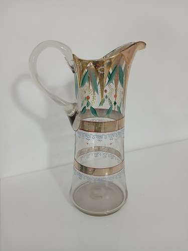 Antica brocca caraffa - antica, vetro